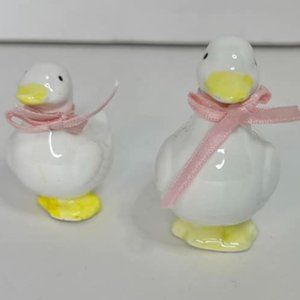 Vintage 2 Russ ducks salt and pepper shakers